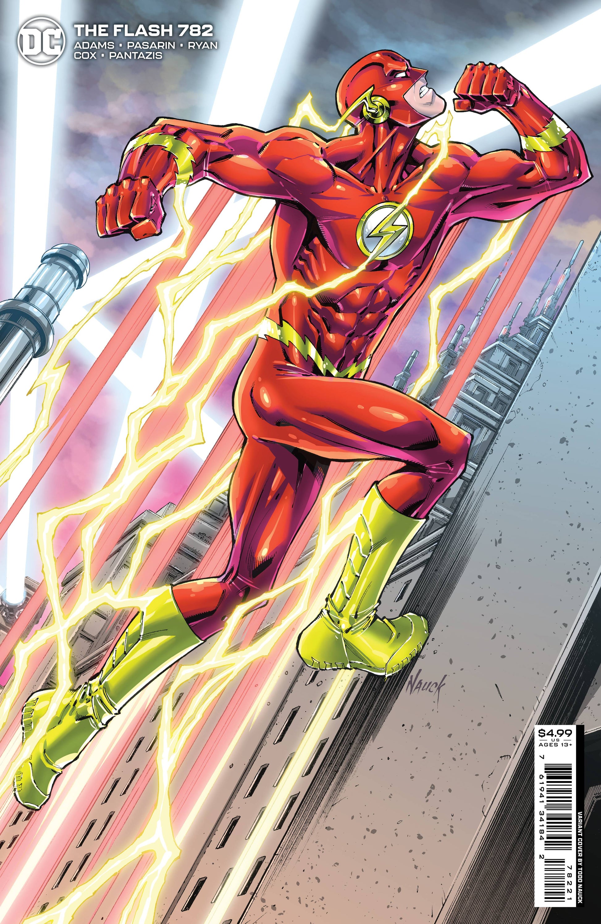 FLASH #782 CVR B NAUCK CARD STOCK VAR