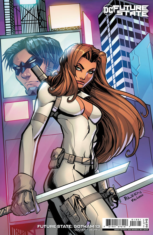 FUTURE STATE GOTHAM #13 CVR B BOWDEN CARD STOCK VAR