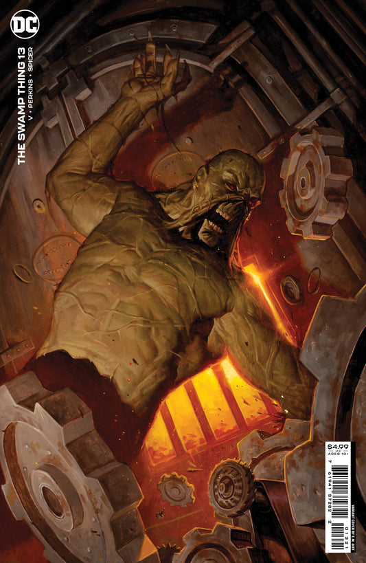 SWAMP THING #13 (OF 16) CVR B GIST CARD STOCK VAR