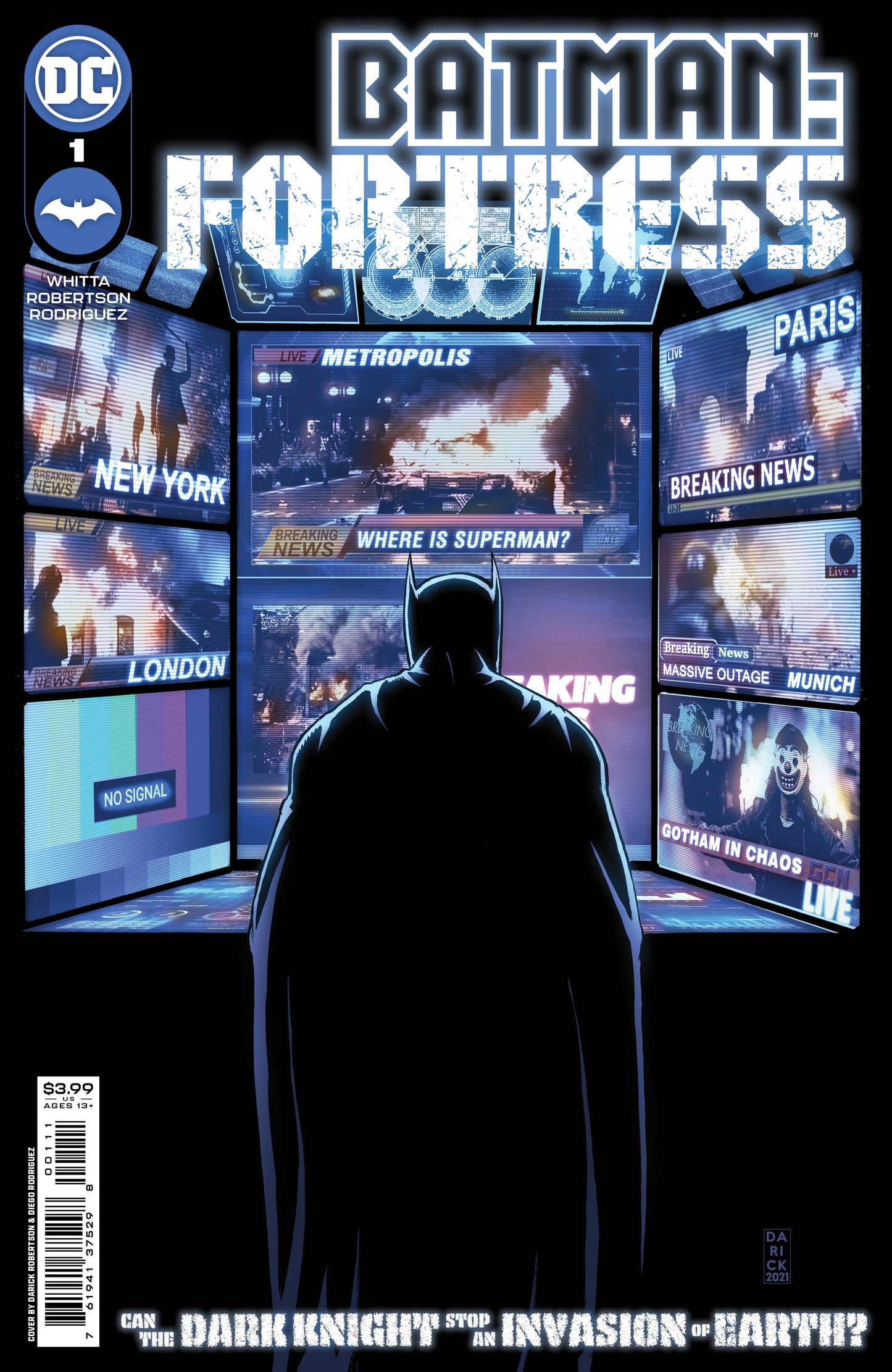 BATMAN FORTRESS #1 CVR A ROBERTSON (MR)