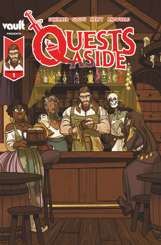 QUESTS ASIDE #1 CVR E SARIN 25 COPY INCV