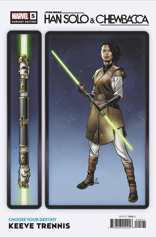 STAR WARS HAN SOLO CHEWBACCA #5 SPROUSE CHOOSE  YOUR DESTINY VAR