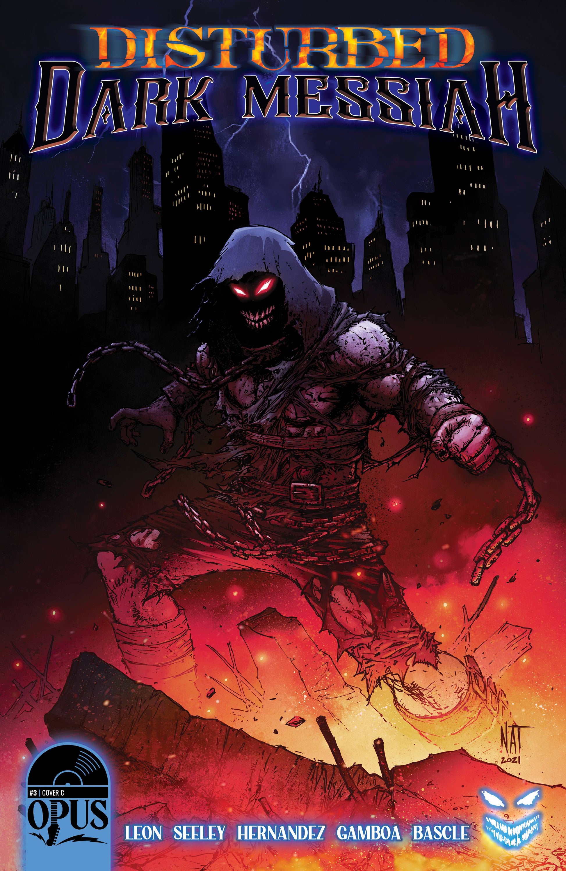 DISTURBED DARK MESSIAH #3 (OF 5) CVR C 10 COPY INCV