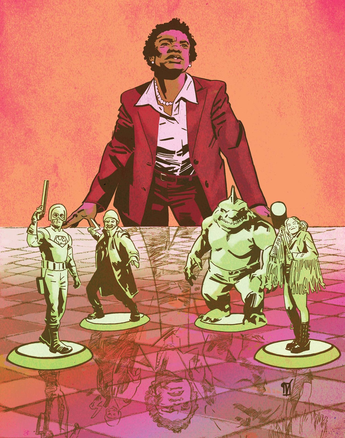 SUICIDE SQUAD BLAZE #3 CVR B DE LANDRO VAR (MR)