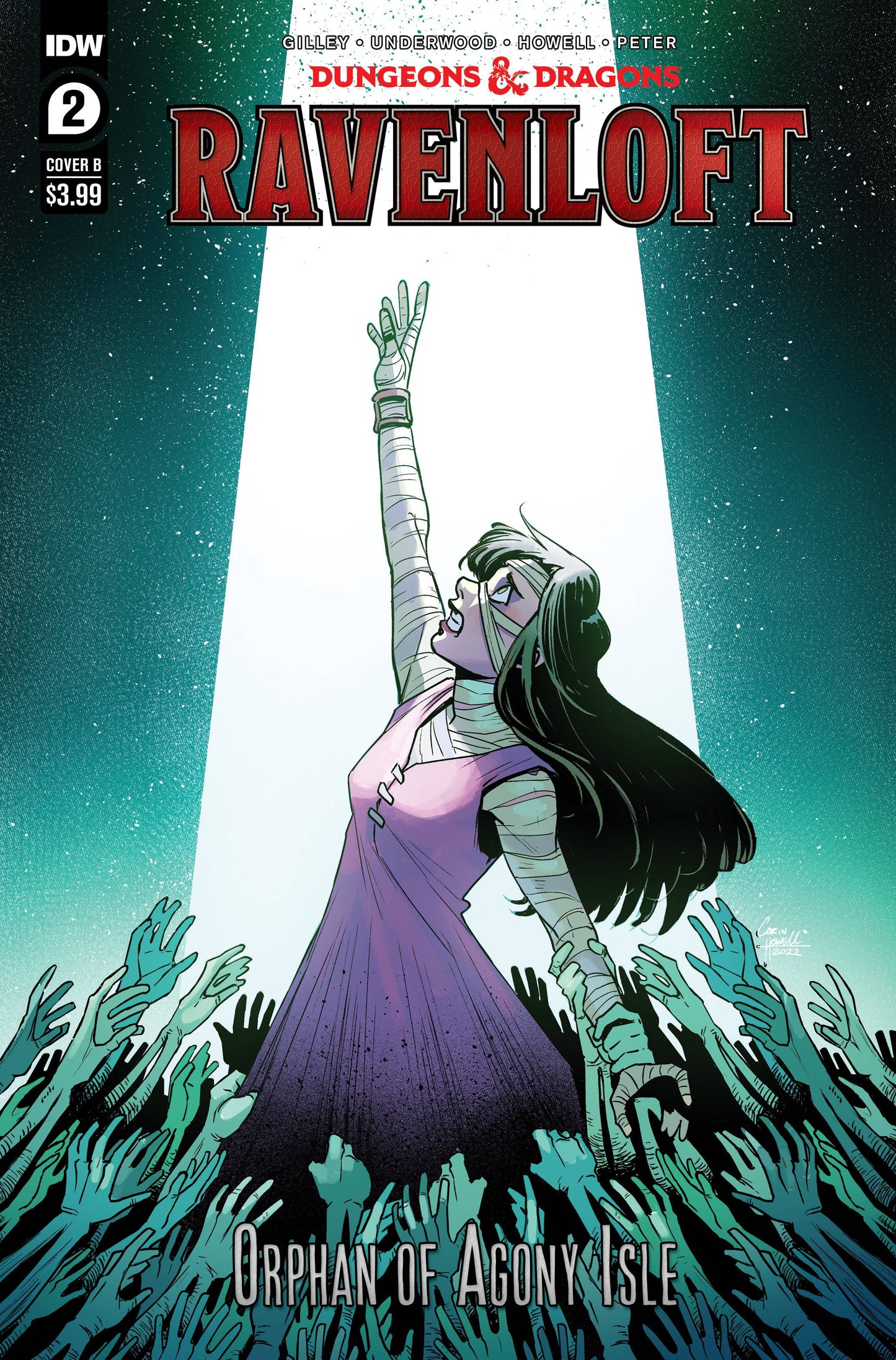 D & D RAVENLOFT ORPHAN OF AGONY ISLE #2 CVR B