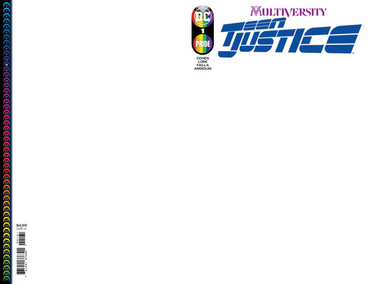 MULTIVERSITY TEEN JUSTICE #1 CVR D BLANK