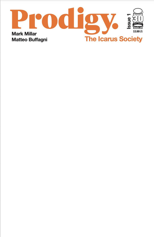 PRODIGY ICARUS SOCIETY #1 (OF 5) CVR D BLANK SKETCH (MR)