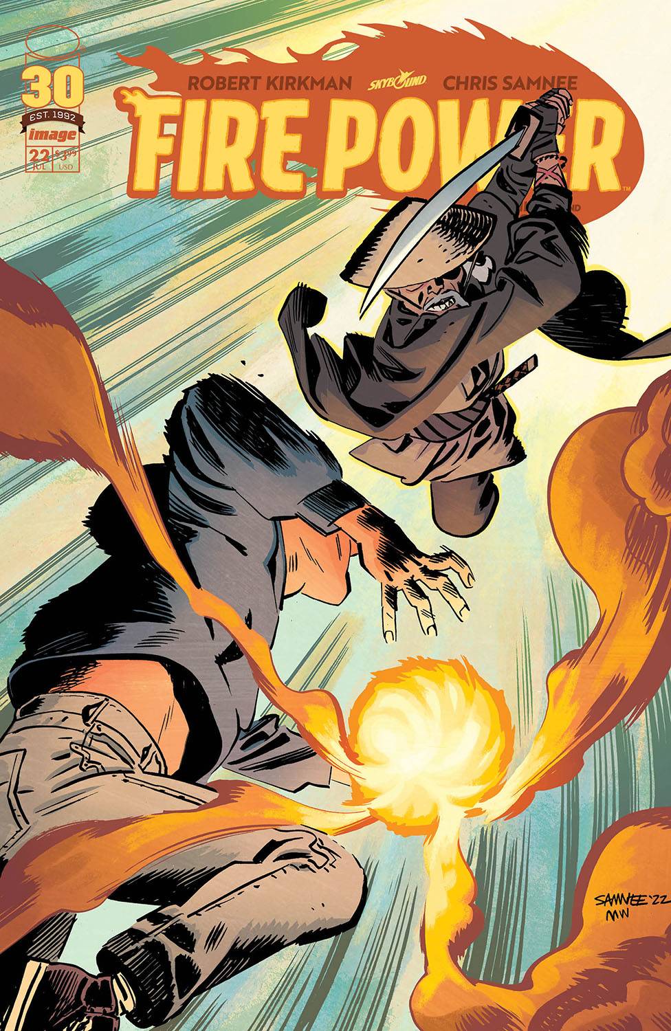 FIRE POWER BY KIRKMAN & SAMNEE #22 CVR A SAMNEE