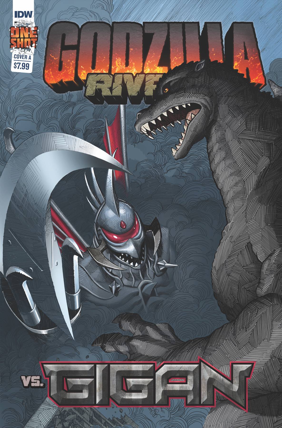 GODZILLA RIVALS VS GIGAN ONESHOT CVR A EJ SU