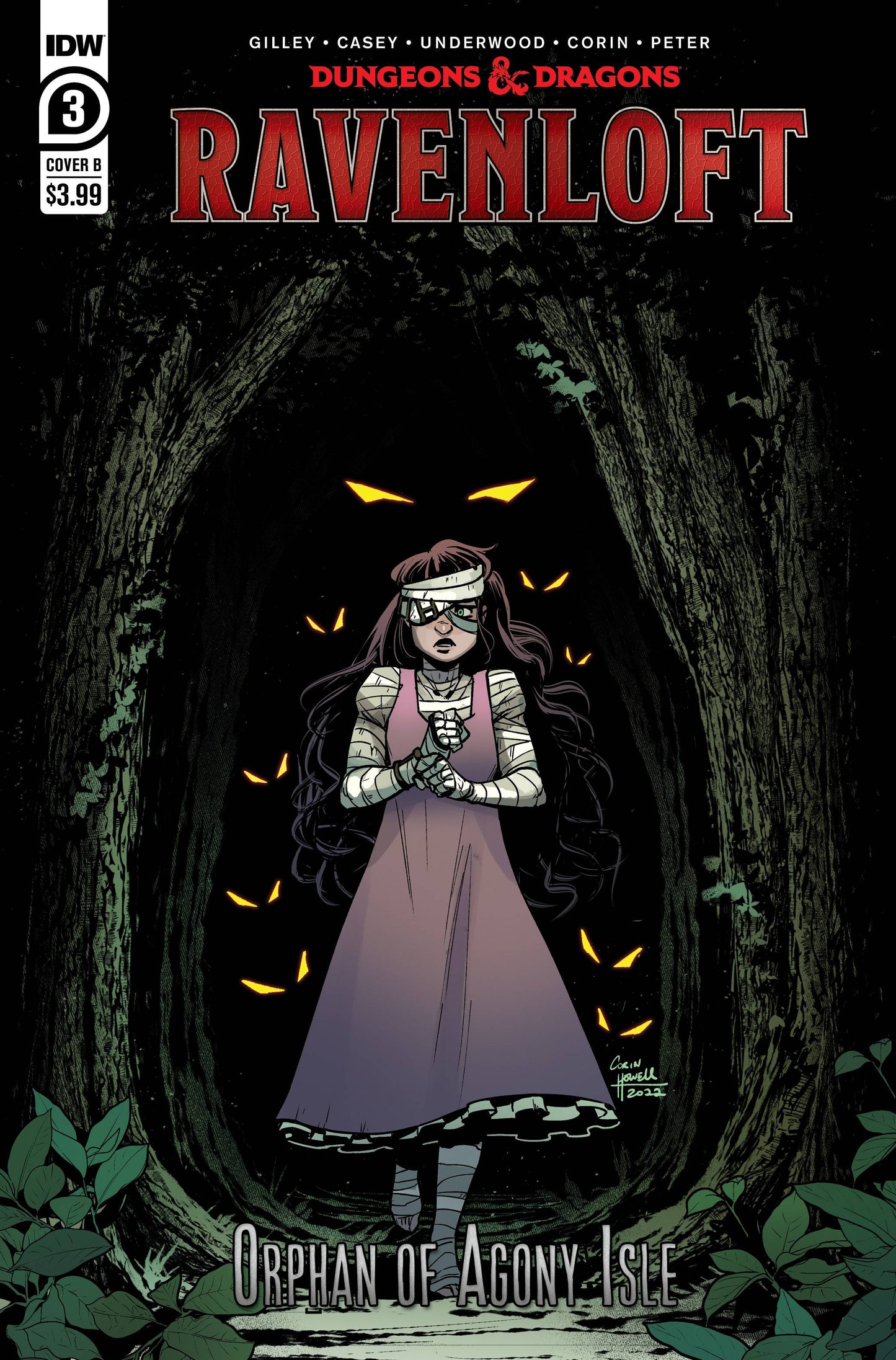 D & D RAVENLOFT ORPHAN OF AGONY ISLE #3 CVR B