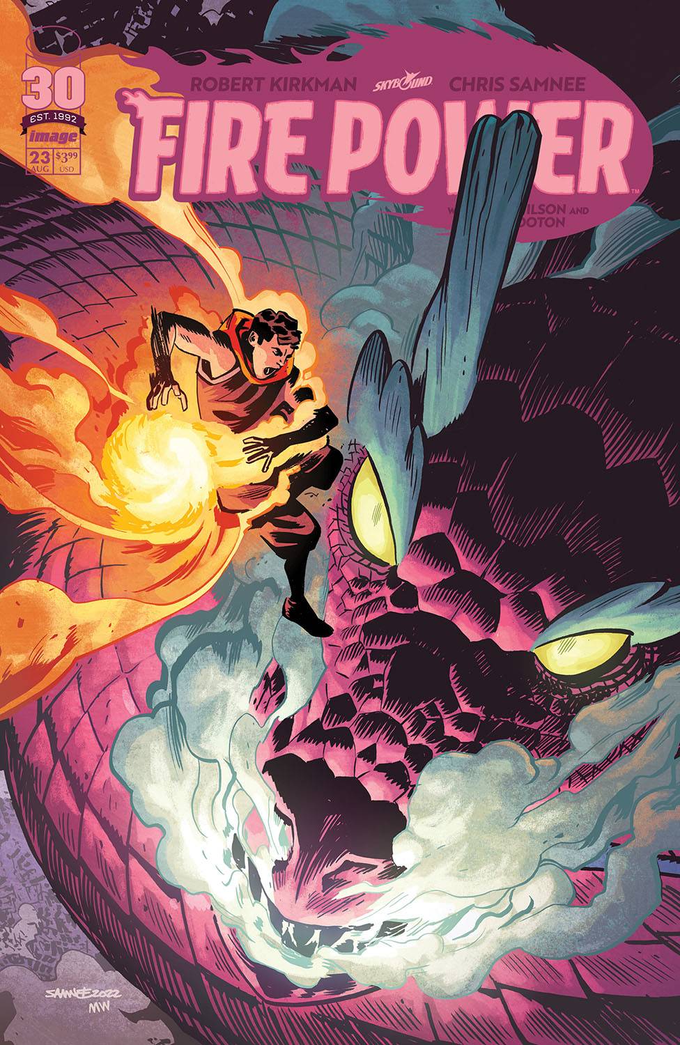 FIRE POWER BY KIRKMAN & SAMNEE #23 CVR A SAMNEE