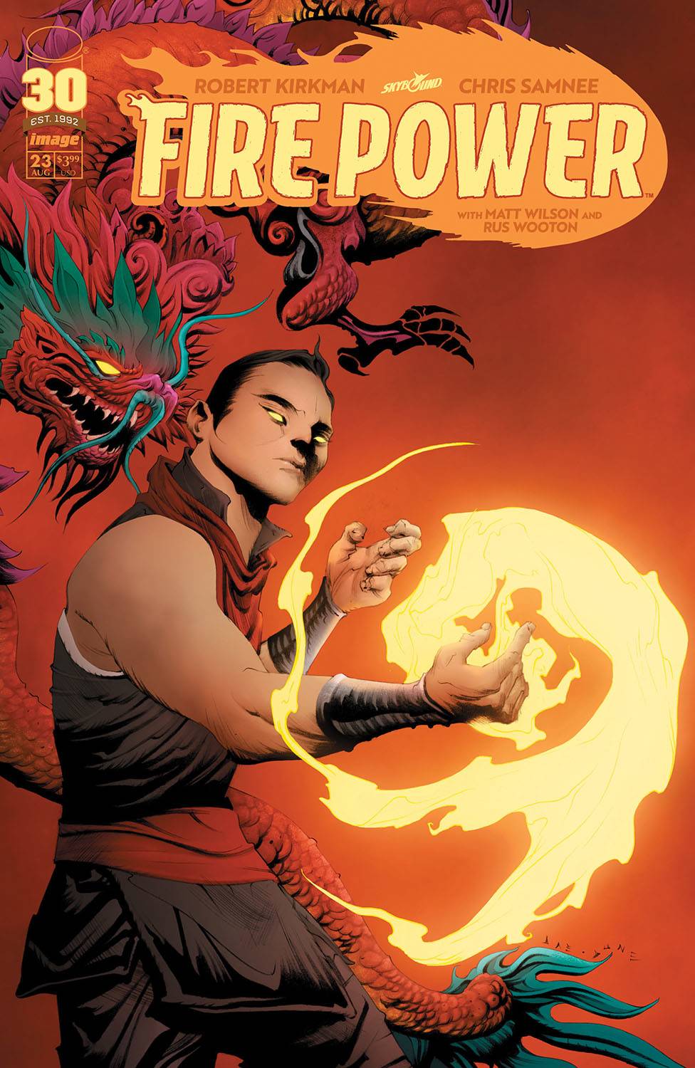 FIRE POWER BY KIRKMAN & SAMNEE #23 CVR C LEE