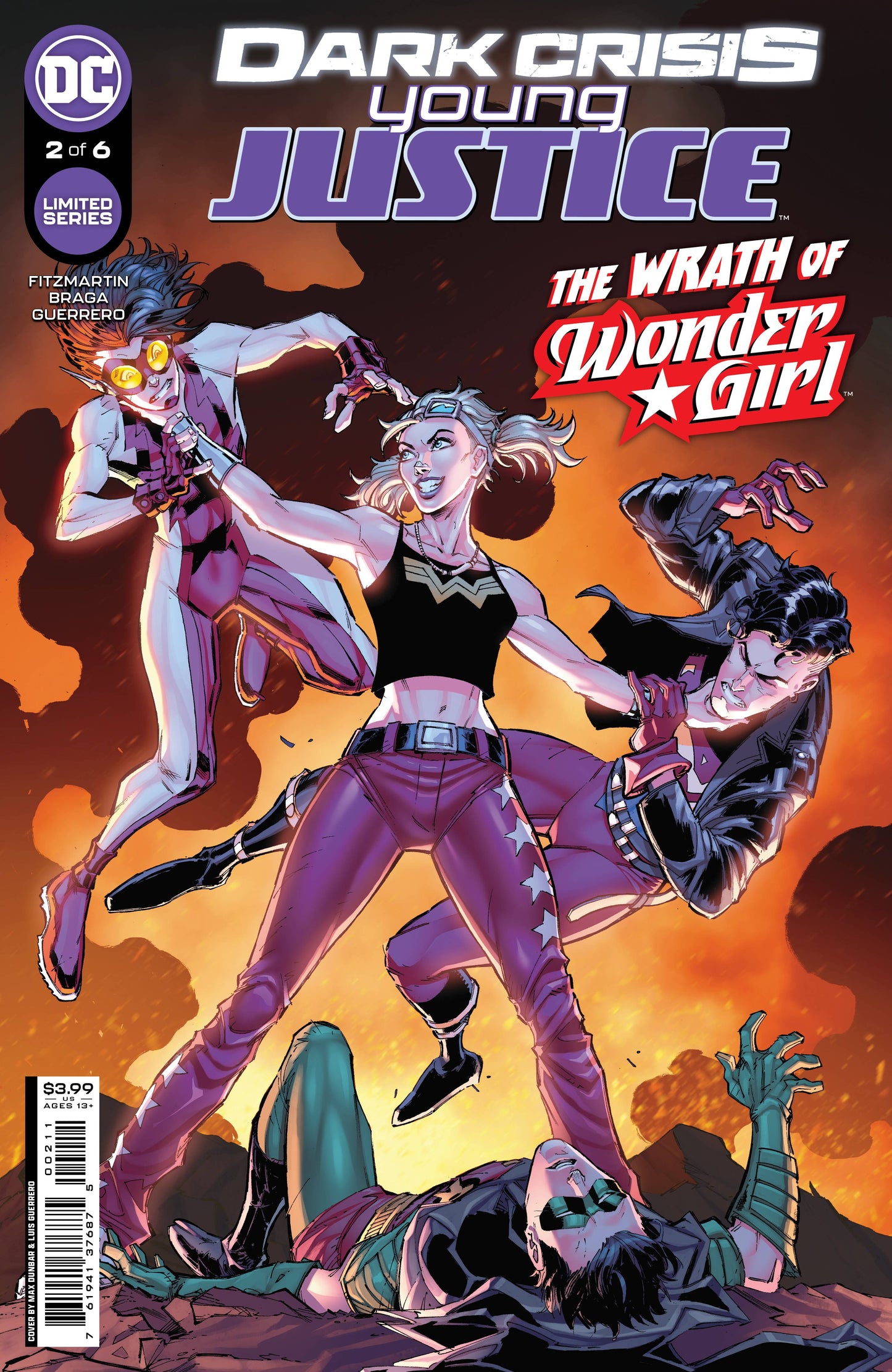 DARK CRISIS YOUNG JUSTICE #2 CVR A DUNBAR