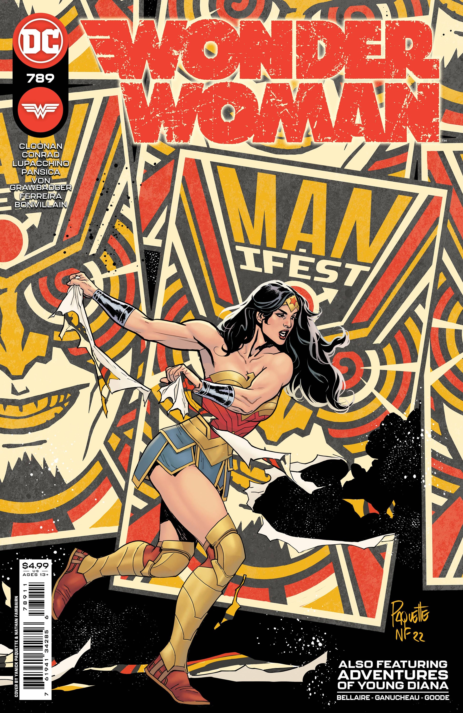 WONDER WOMAN #789 CVR A PAQUETTE