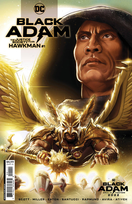 BLACK ADAM JUSTICE SOCIETY FILES HAWKMAN #1 CVR A