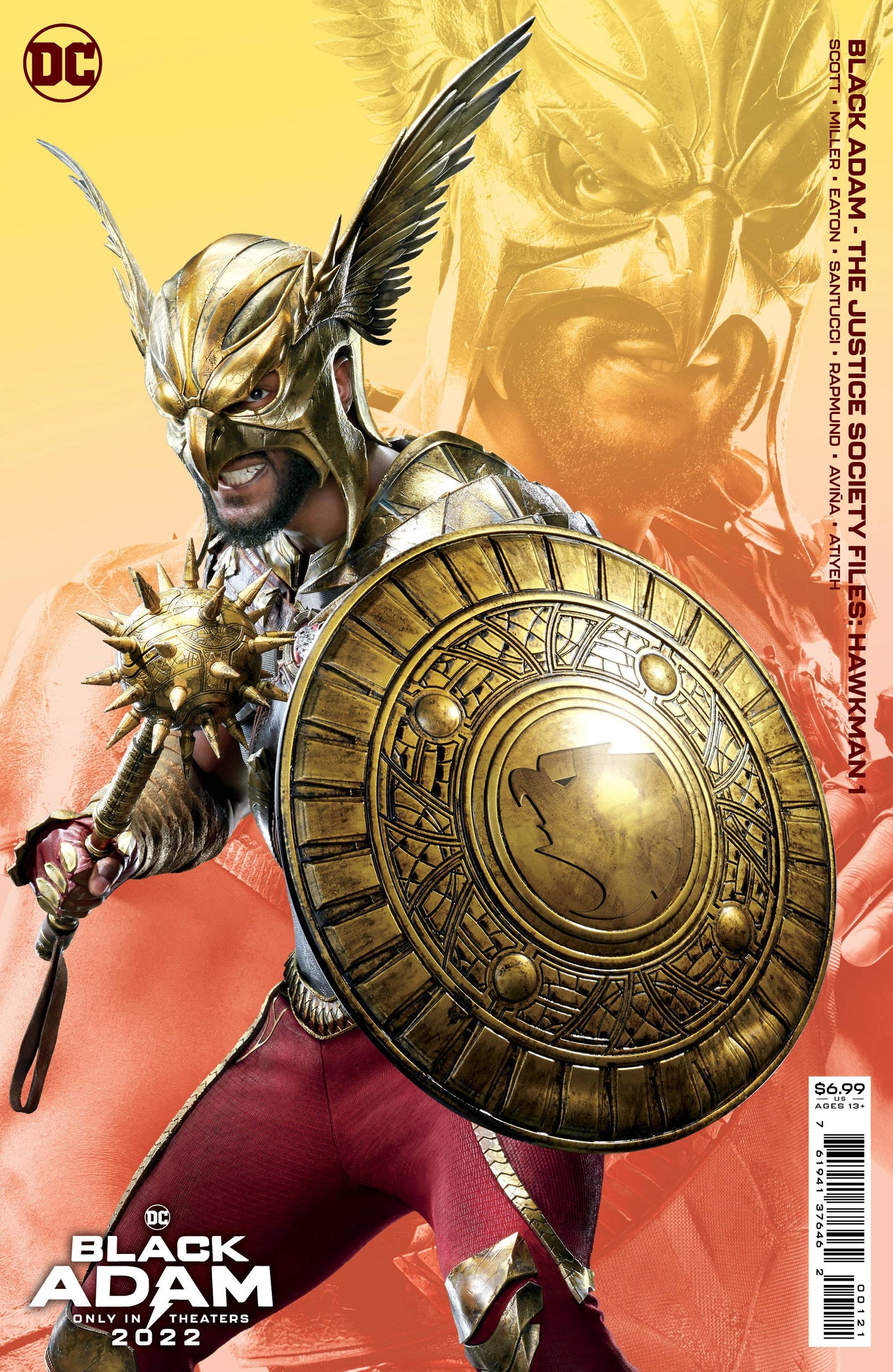 BLACK ADAM JUSTICE SOCIETY FILES HAWKMAN #1 CVR B