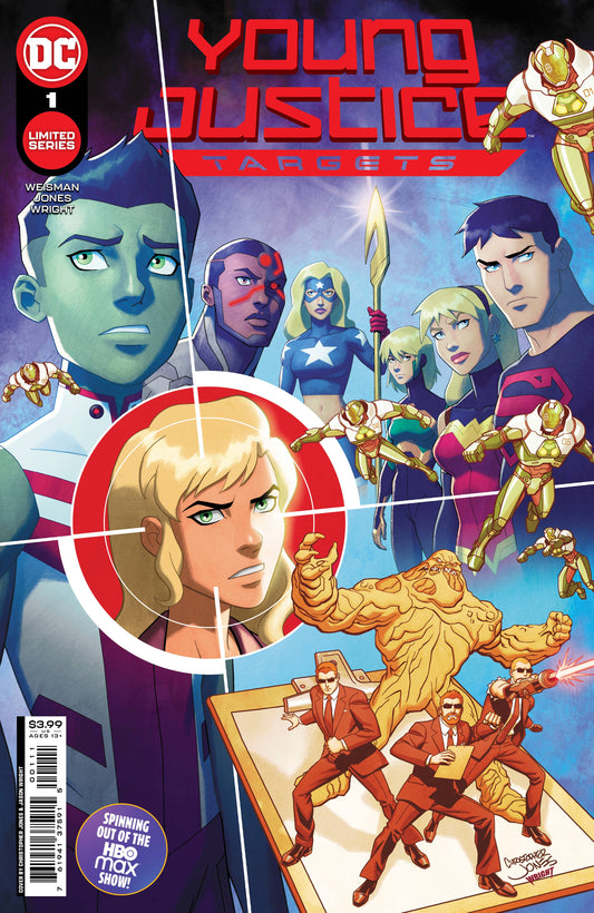 YOUNG JUSTICE TARGETS #1 CVR A JONES