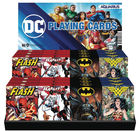 DC HEROES PLAYING CARD ASST