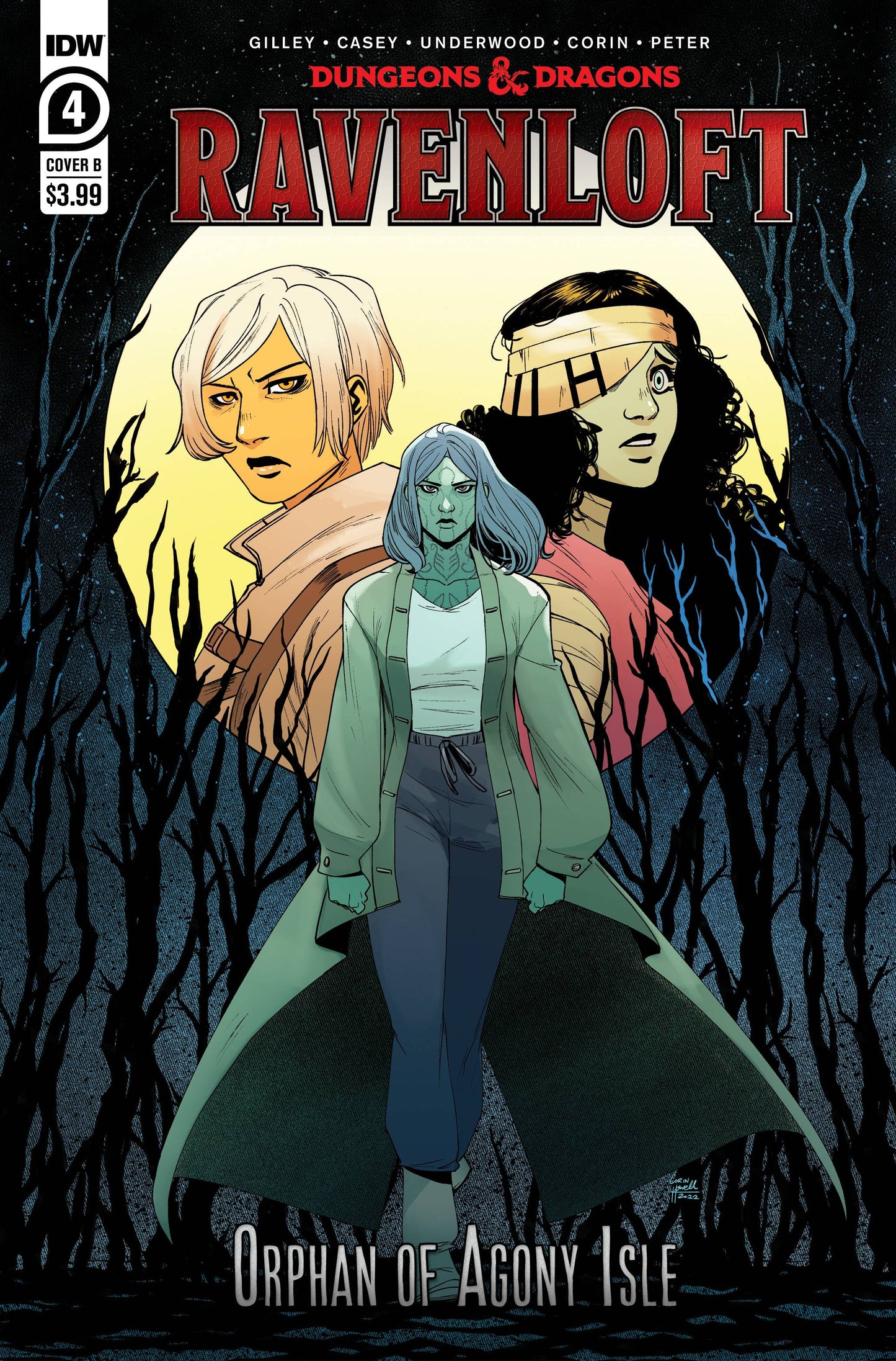 D & D RAVENLOFT ORPHAN OF AGONY ISLE #4 CVR B