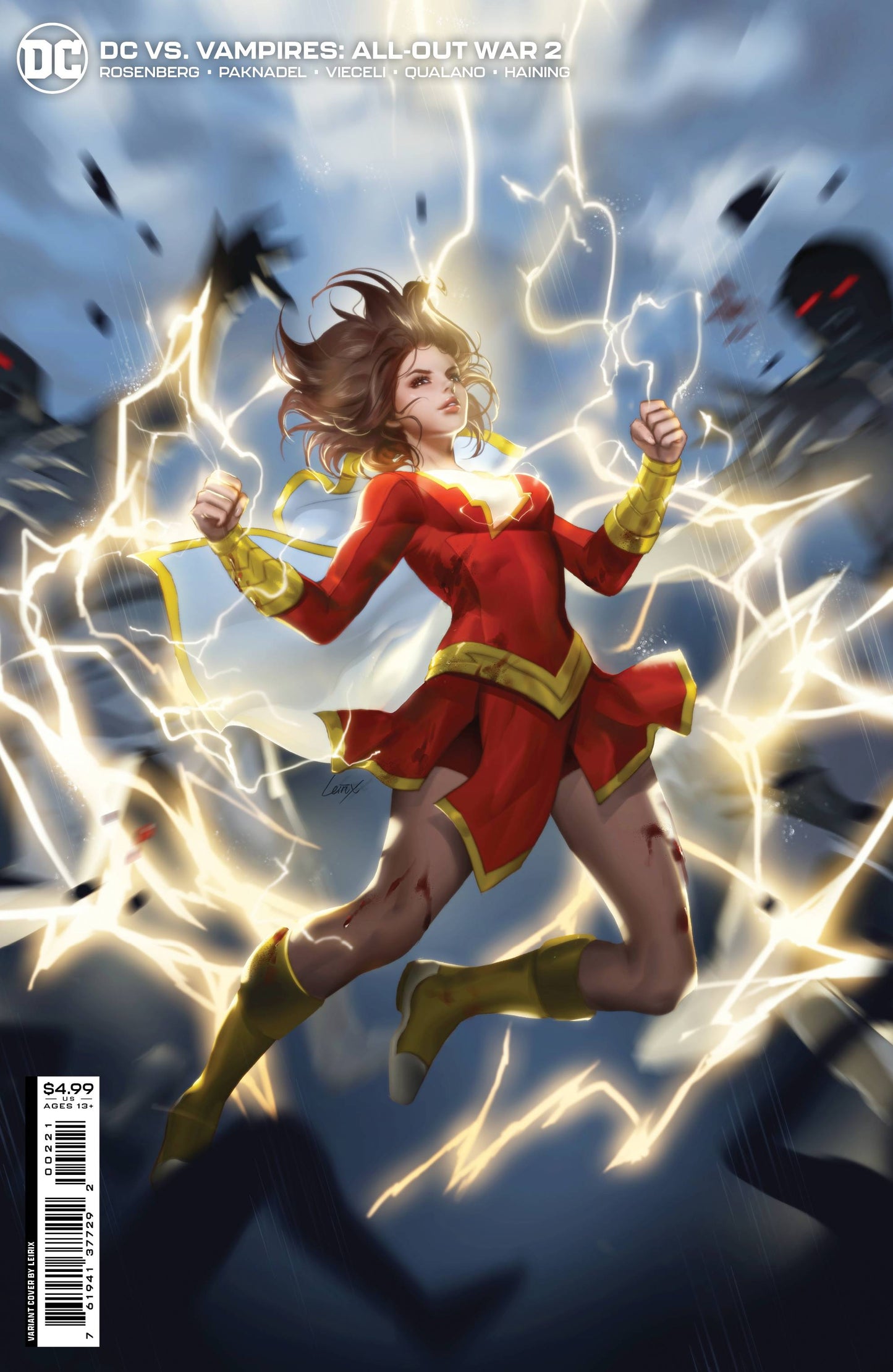 DC VS VAMPIRES ALL-OUT WAR #2 (OF 6) CVR B LI CARD STOCK VAR