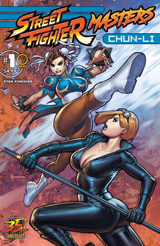 STREET FGHTERS MASTERS CHUN LI #1 CVR B KINNARID