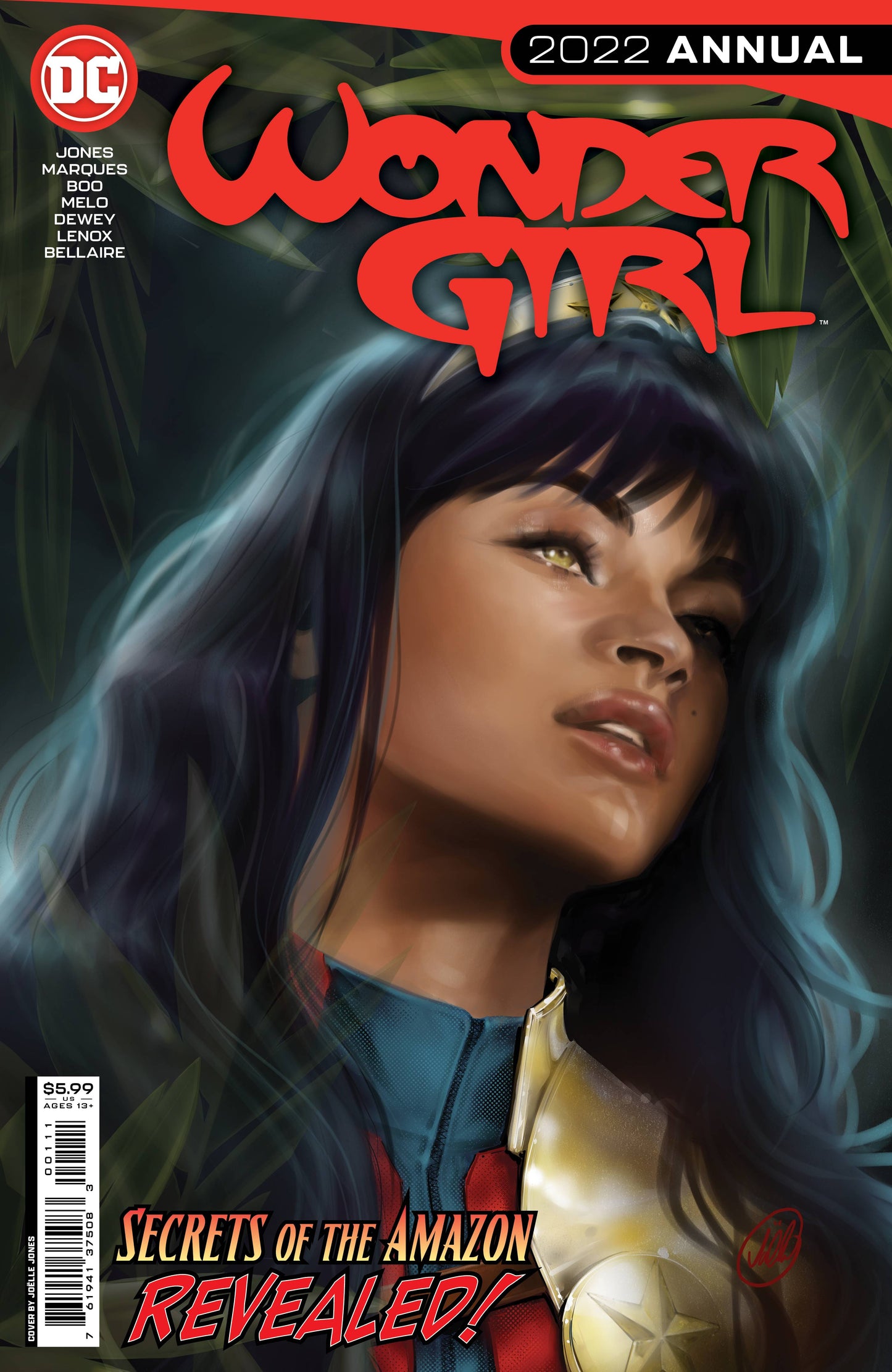 WONDER GIRL 2022 ANNUAL #1 CVR A JONES