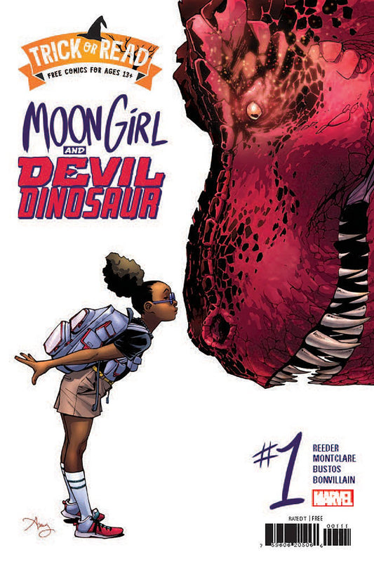 MOON GIRL DEVIL DINO #1 HALLOWEEN TRICK OR READ 2022
