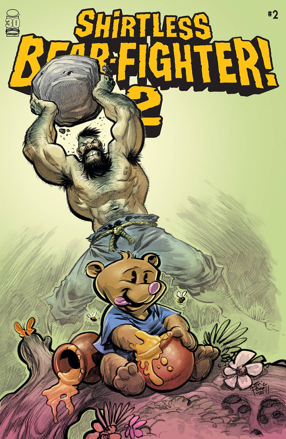 SHIRTLESS BEAR-FIGHTER 2 #2 (OF 7) CVR C 10 COPY INCV