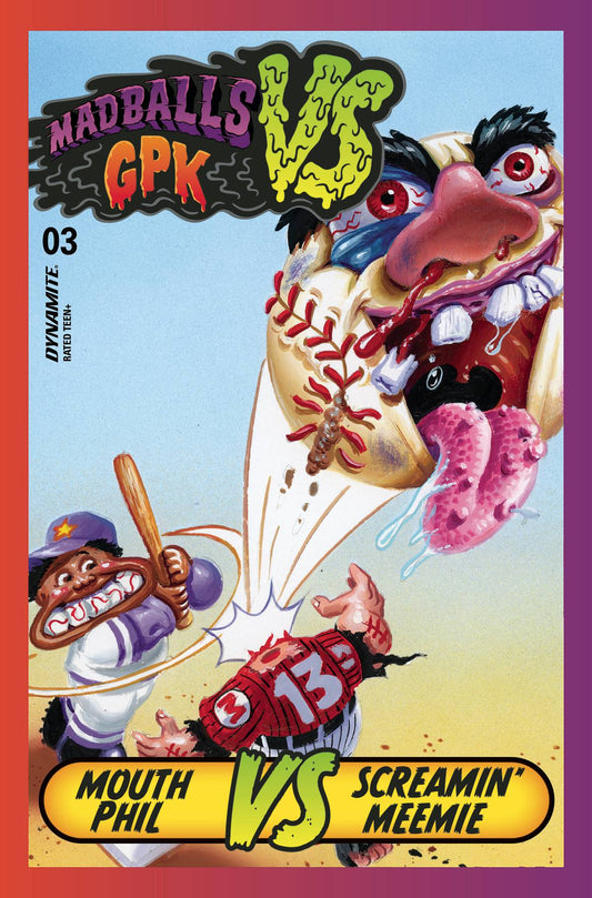 MADBALLS VS GARBAGE PAIL KIDS #3 CVR C TRADING CARD VAR