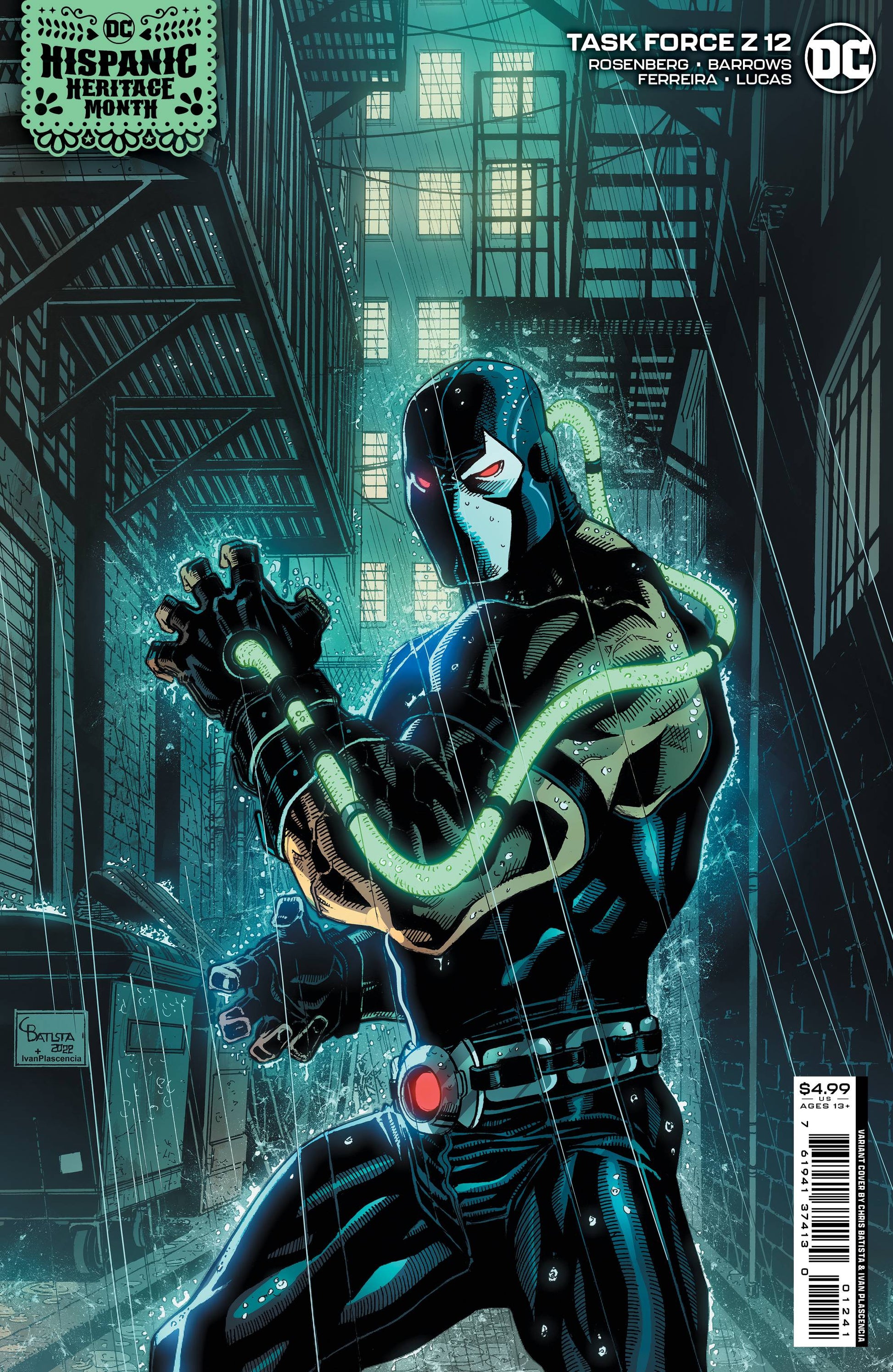 TASK FORCE Z #12 (OF 12) CVR C BATISTA HISPANIC HERITAGE VAR