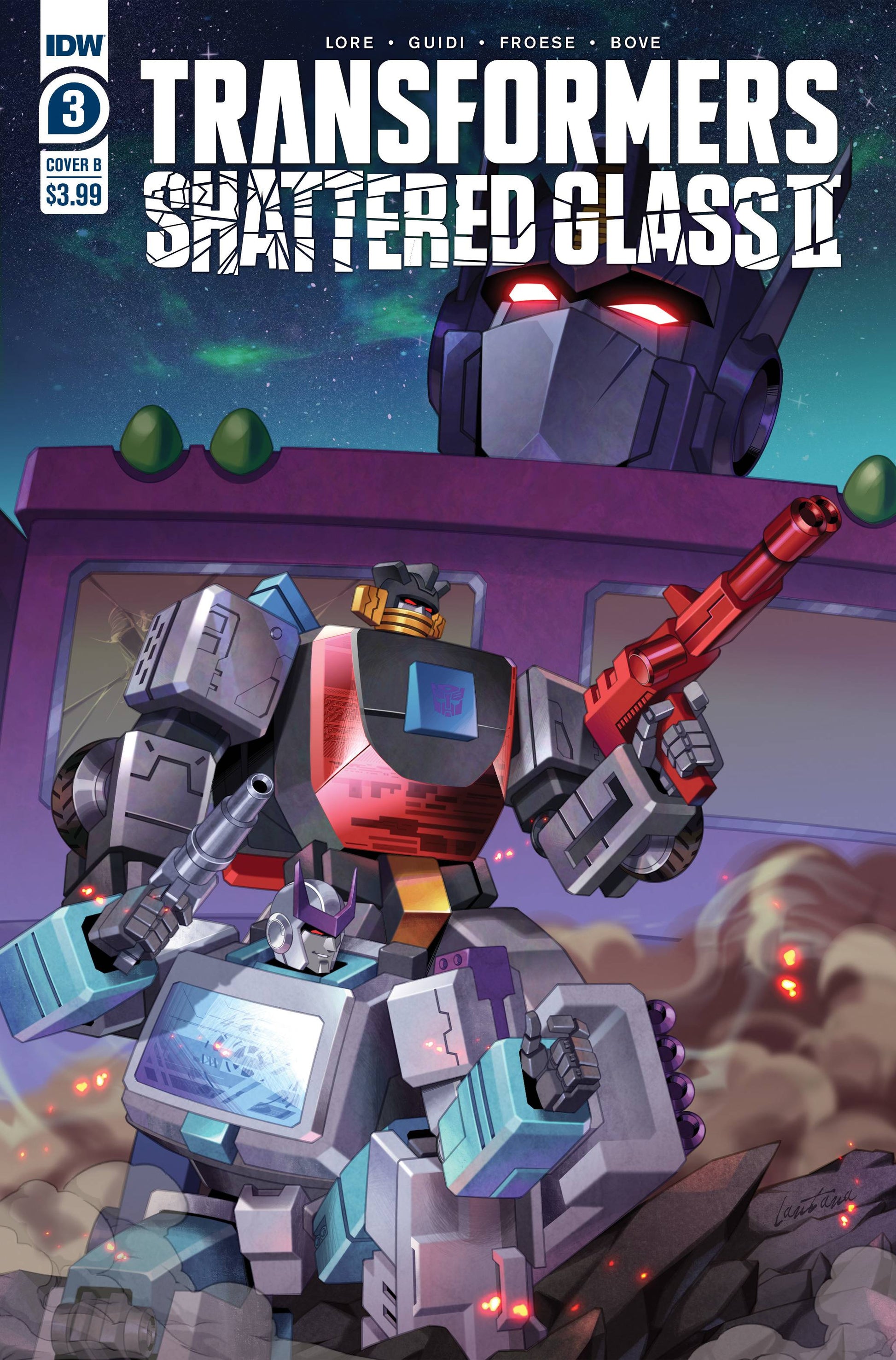TRANSFORMERS SHATTERED GLASS II #3 CVR B GAO