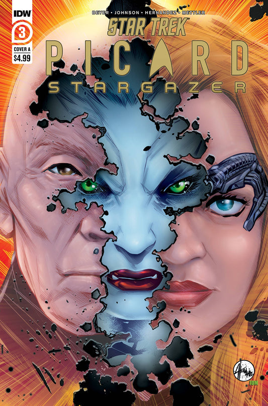 STAR TREK PICARD STARGAZER #3 CVR A HERNANDEZ