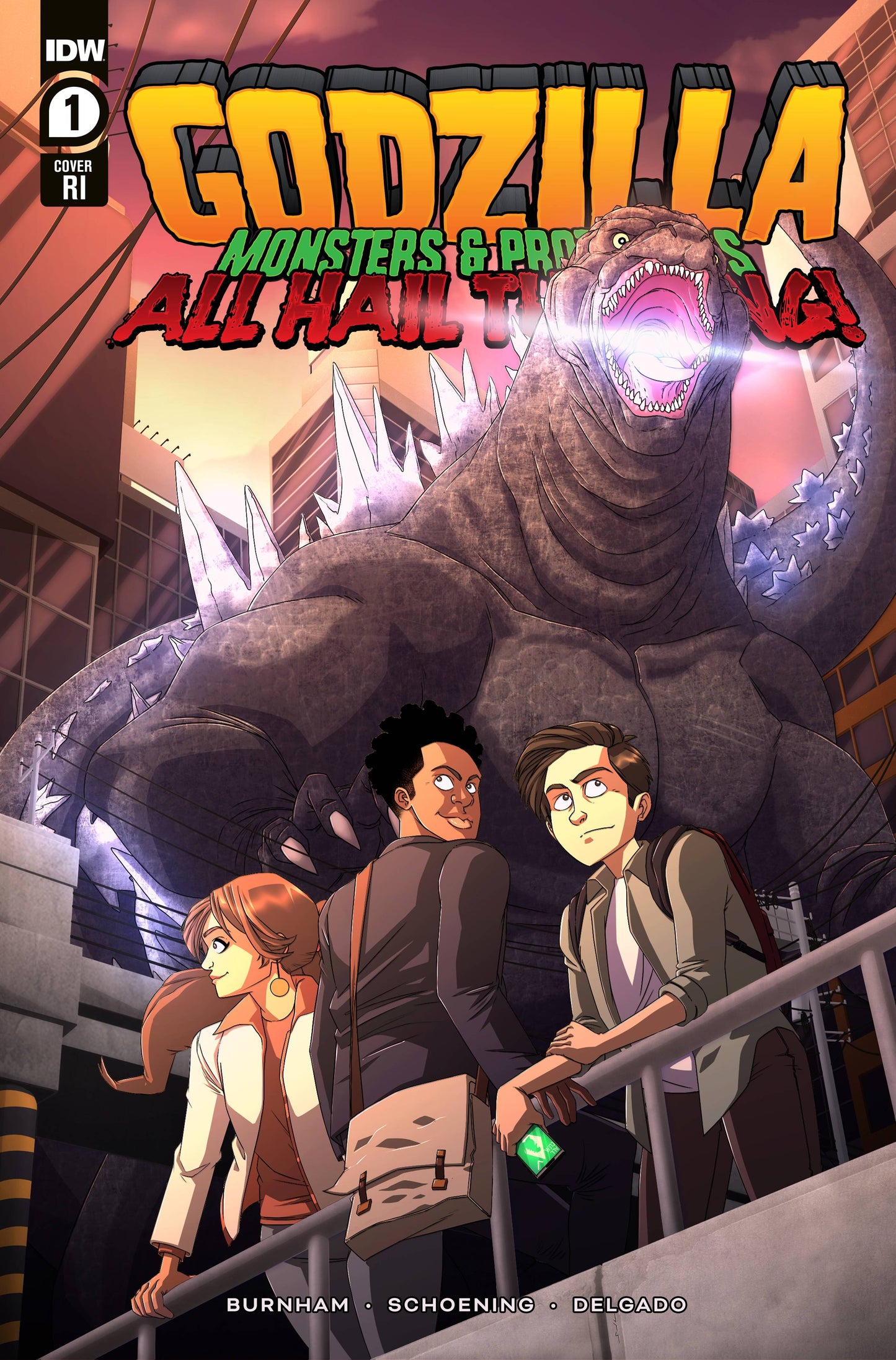 GODZILLA MONSTERS & PROTECTORS ALL HAIL KING #1 CVR C 1:10