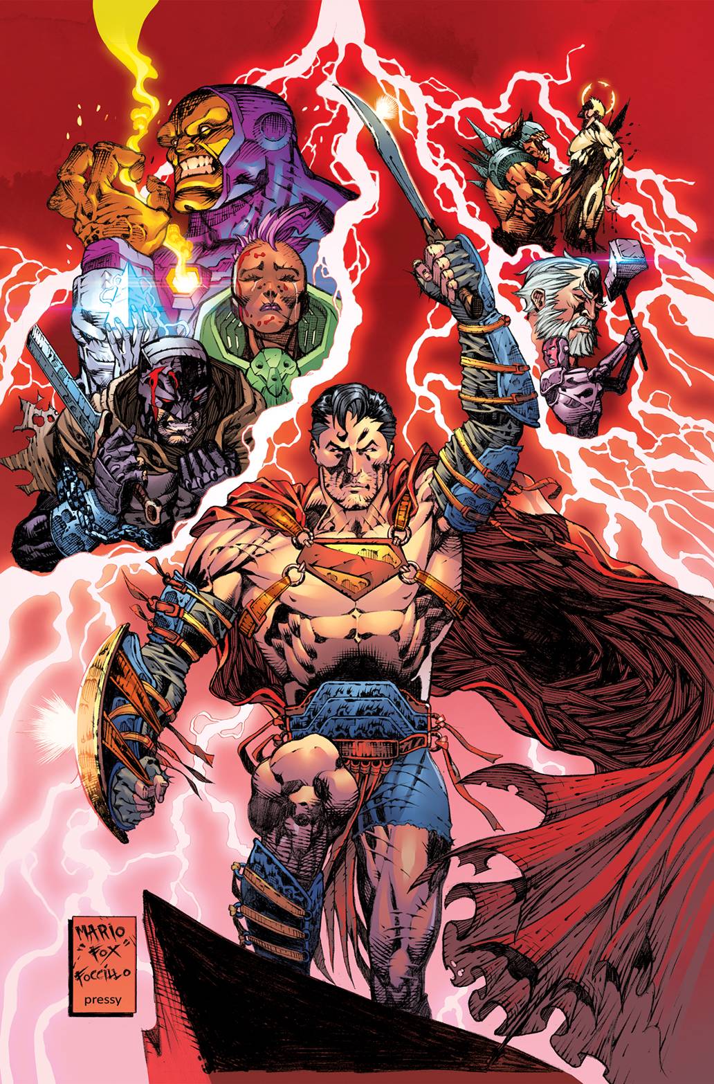 SUPERMAN WARWORLD APOCALYPSE #1 CVR B FOCCILLO