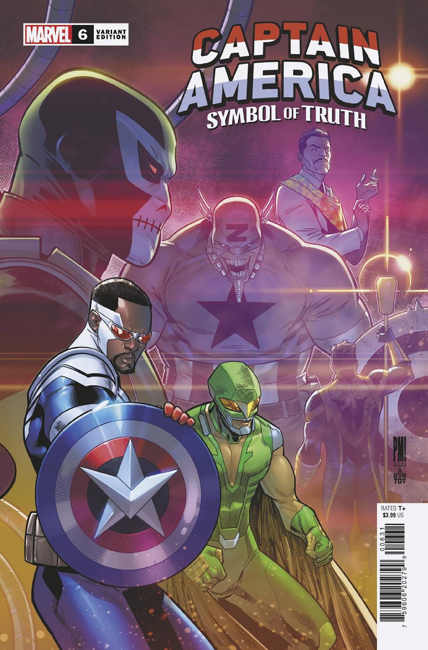 CAPTAIN AMERICA SYMBOL OF TRUTH #6 MEDINA CONNECTING VAR