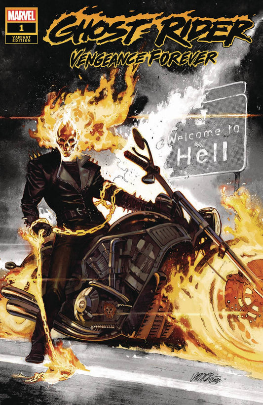 GHOST RIDER VENGEANCE FOREVER #1 PX DCD 40TH LARRAZ VAR