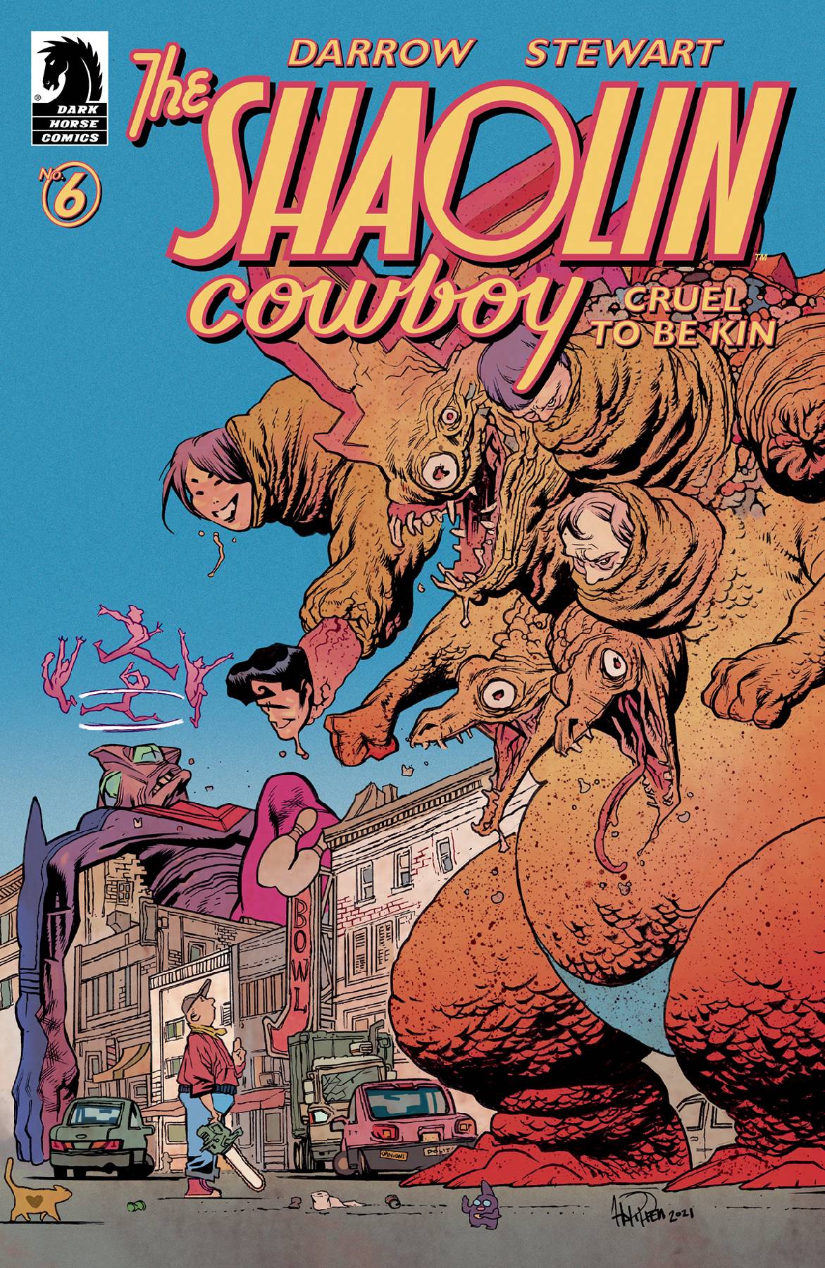 SHAOLIN COWBOY CRUEL TO BE KIN #6 (OF 7) CVR B HARREN