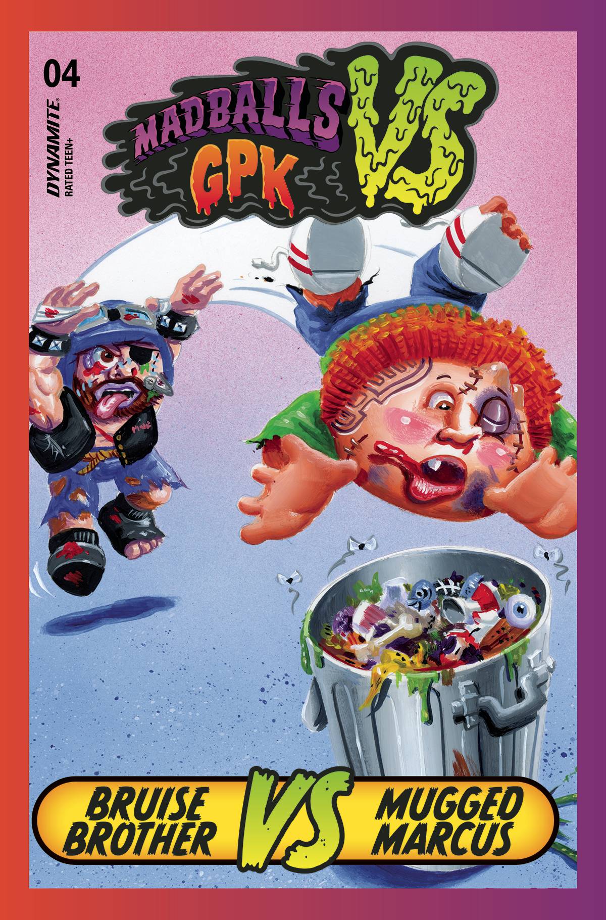 MADBALLS VS GARBAGE PAIL KIDS #4 CVR C TRADING CARD VAR
