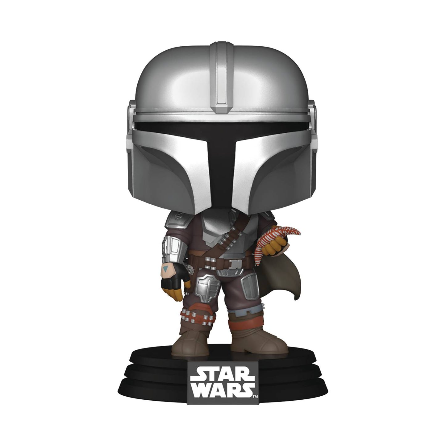 POP STAR WARS BOOK OF BOBA FETT MANDO W/ POUCH VIN FIG