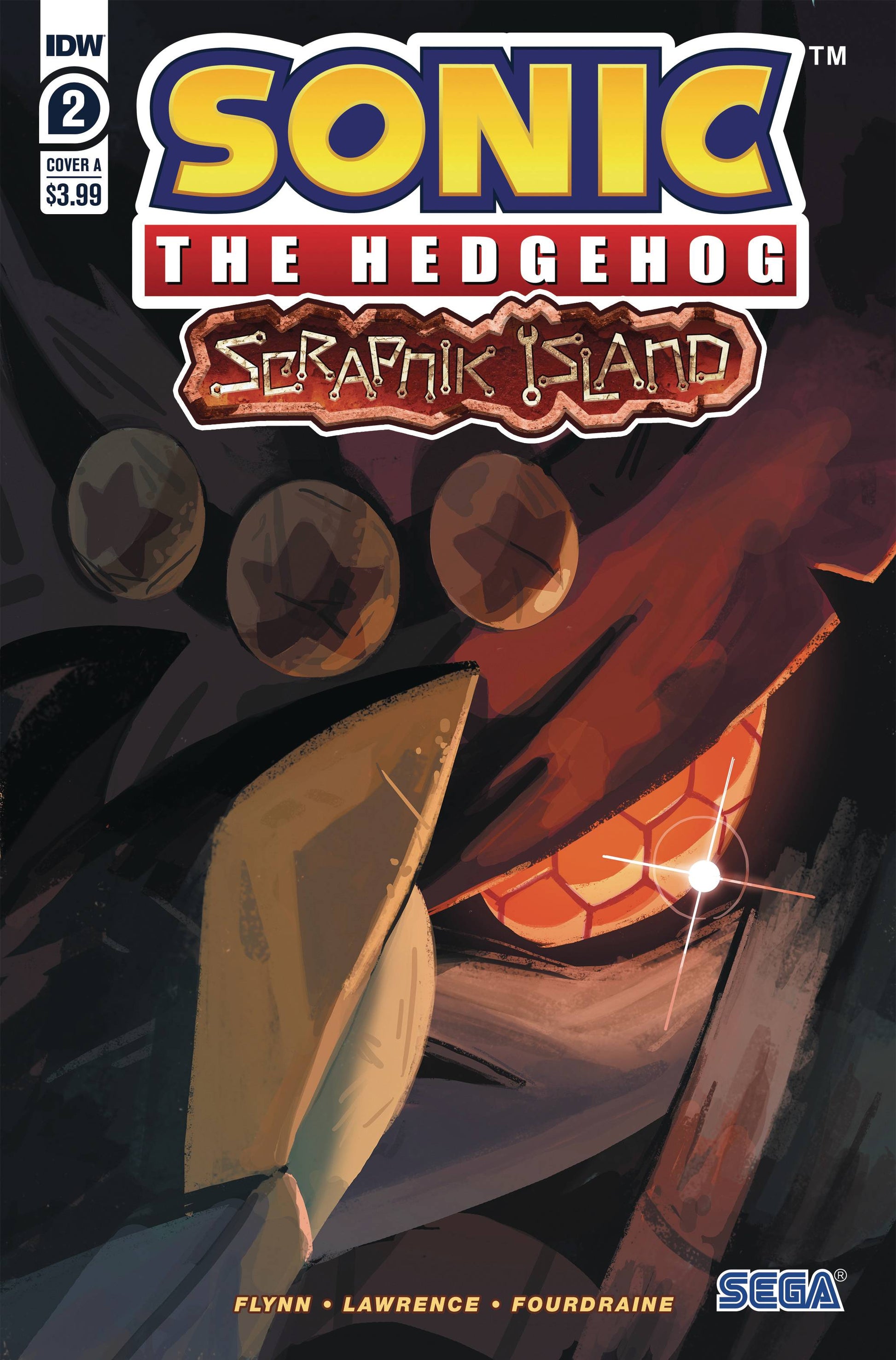 SONIC THE HEDGEHOG SCRAPNIK ISLAND #2 CVR A FOURDRAIN