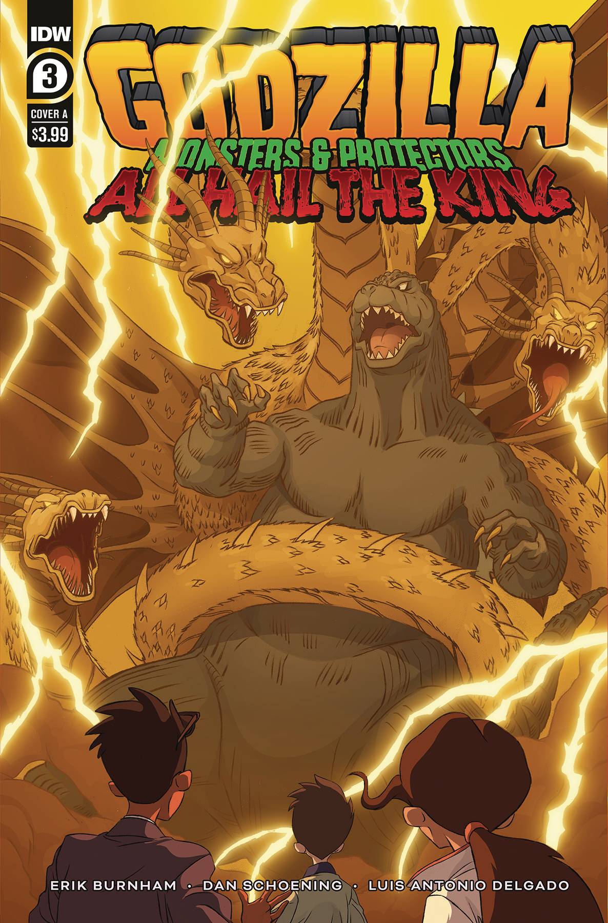 GODZILLA MONSTERS & PROTECTORS ALL HAIL KING #3 CVR A