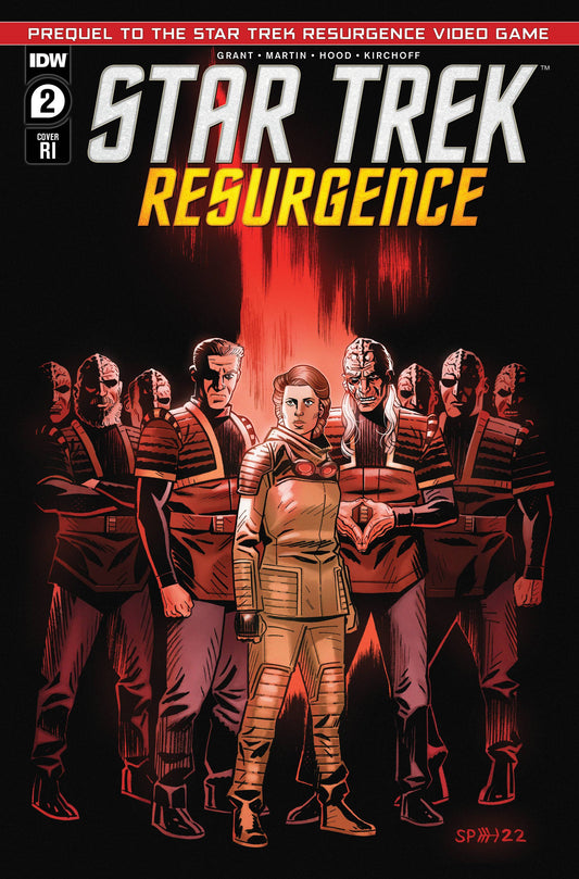 STAR TREK RESURGENCE #2 CVR C 10 COPY INCV SPARROW