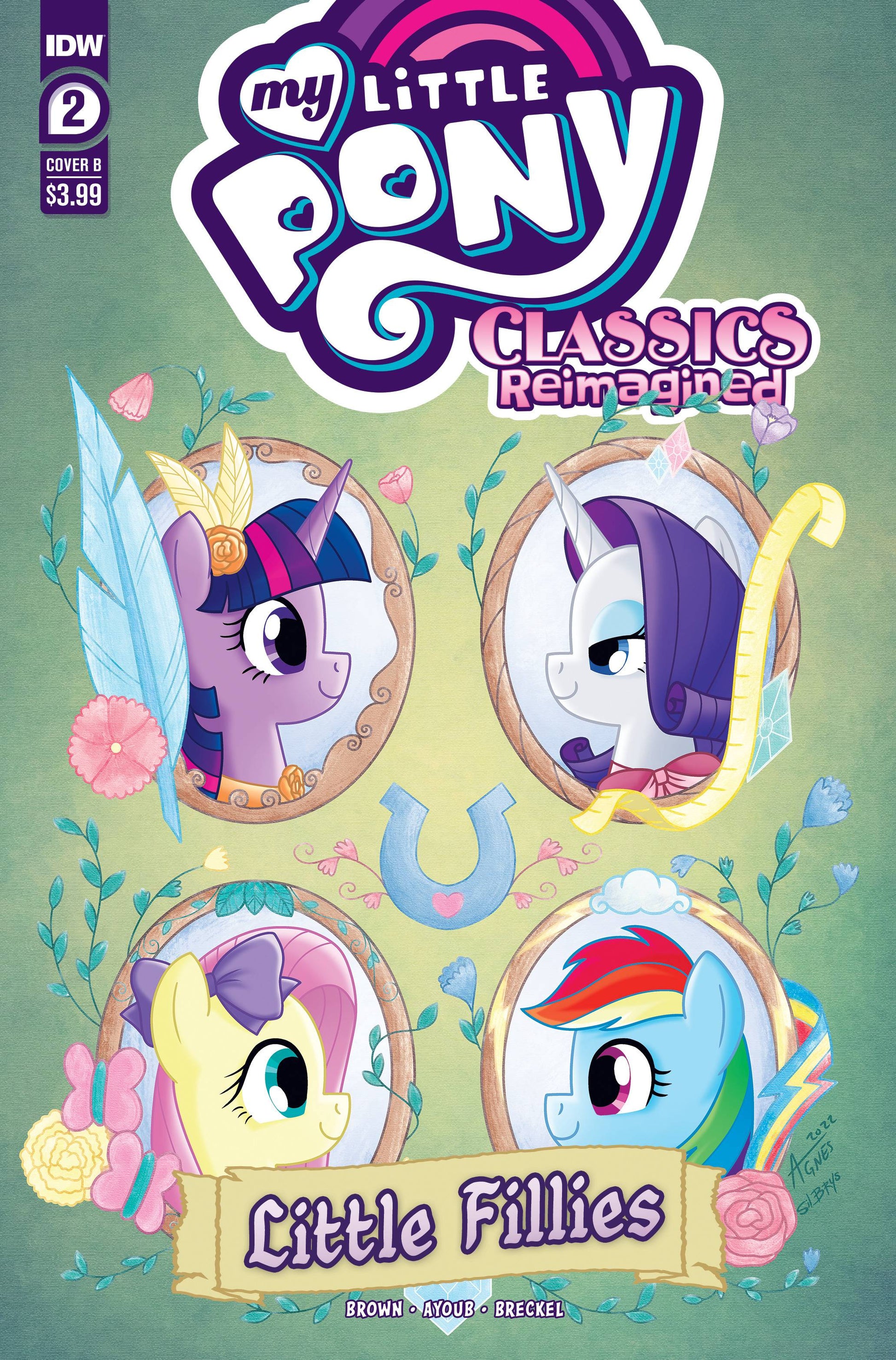 MY LITTLE PONY CLASSICS REIMAGINED LITTLE FILLIES #2 CVR B
