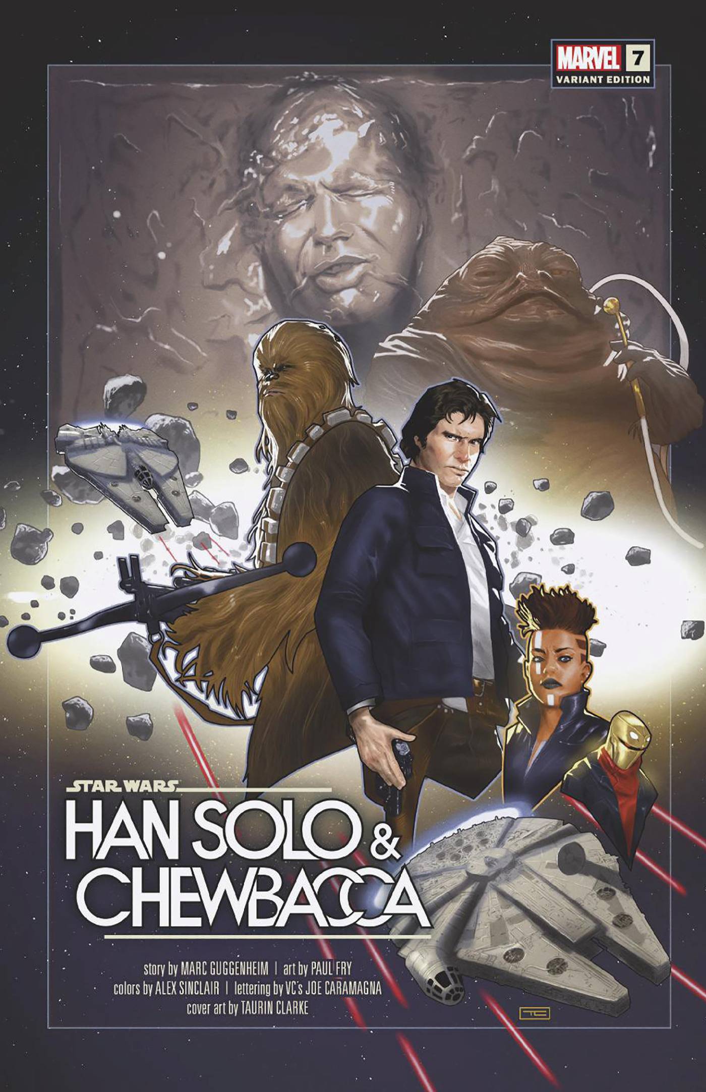 STAR WARS HAN SOLO CHEWBACCA #7 CLARKE REVELATIONS