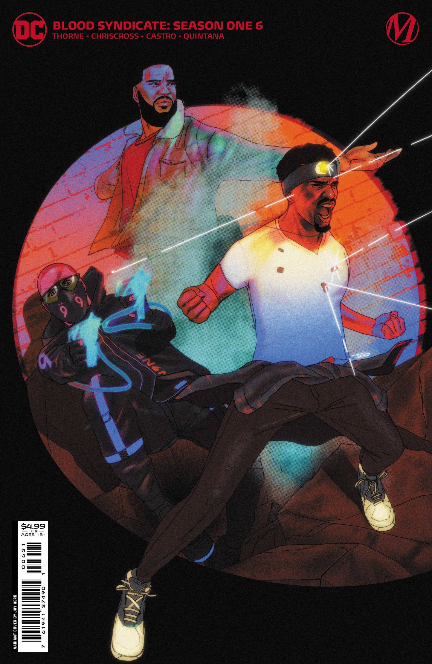 BLOOD SYNDICATE SEASON ONE #6 (OF 6) CVR B HERO CARD STOCK VAR