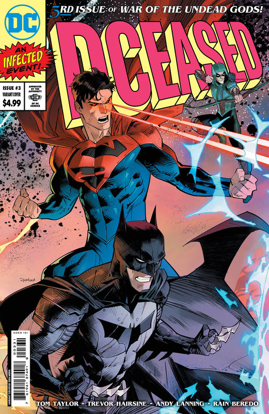 DCEASED WAR OF UNDEAD GODS #3 (OF 8) CVR B MORA HOMAGE VAR