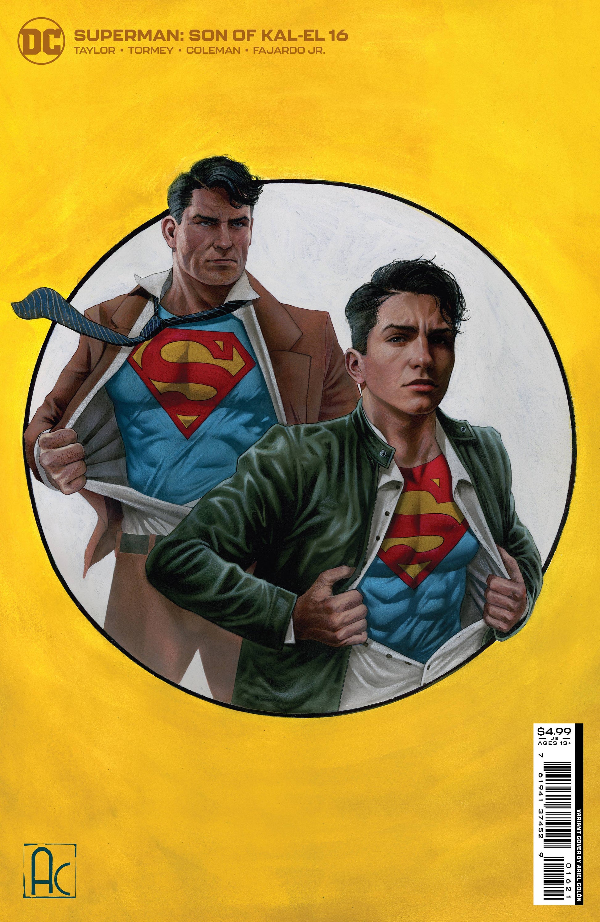 SUPERMAN SON OF KAL EL #16 CVR B COLON