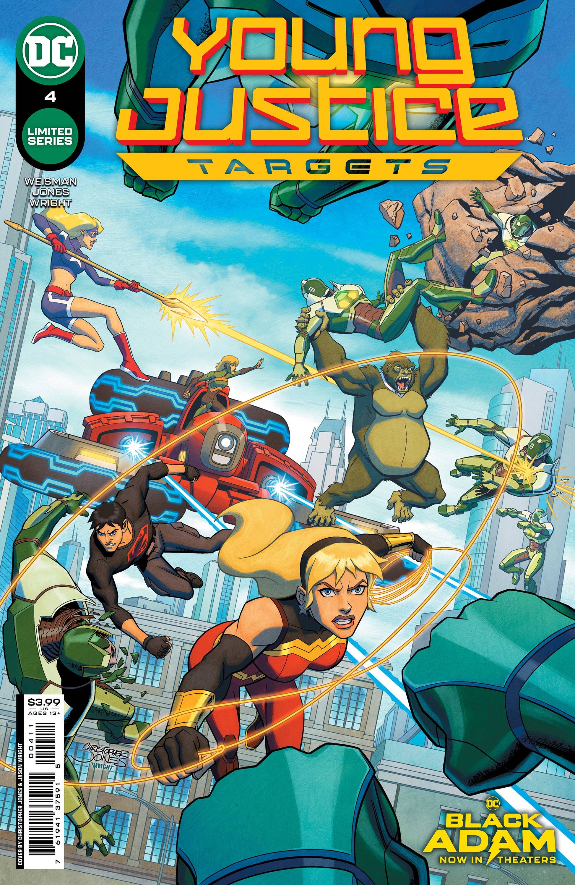 YOUNG JUSTICE TARGETS #4 (OF 6) CVR A JONES