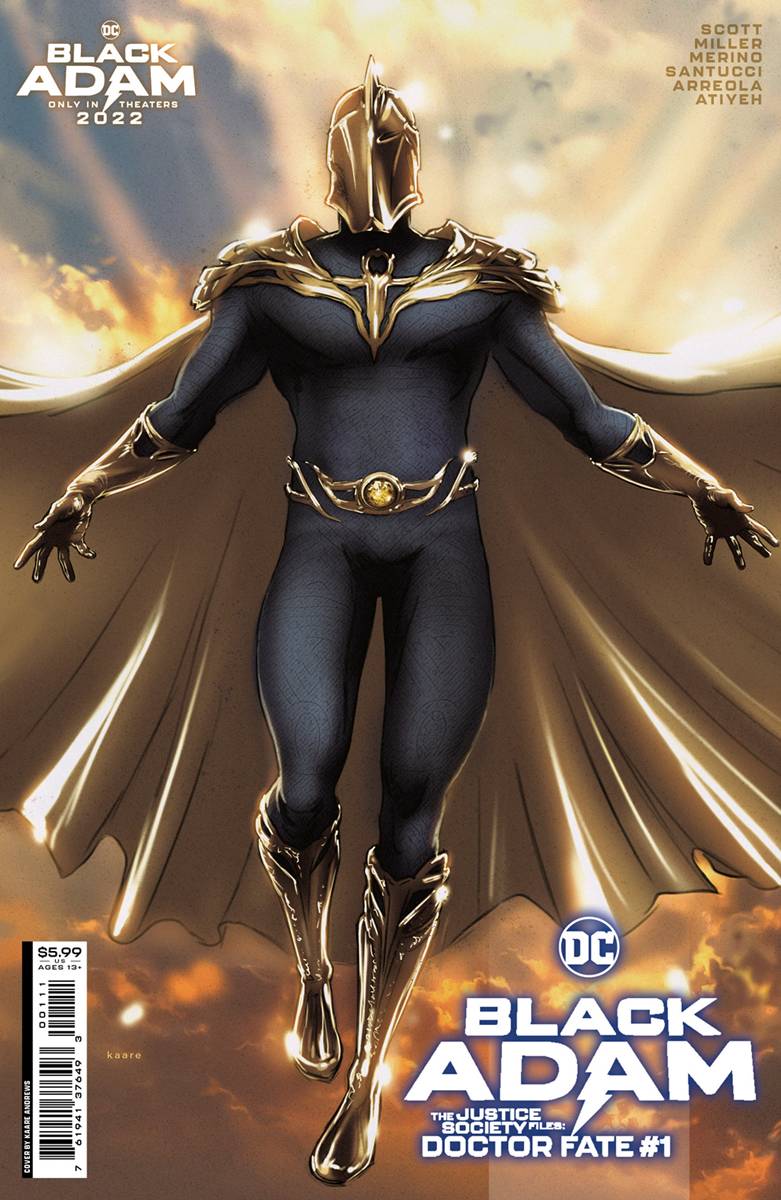 BLACK ADAM JUSTICE SOCIETY FILES DR FATE #1 CVR A