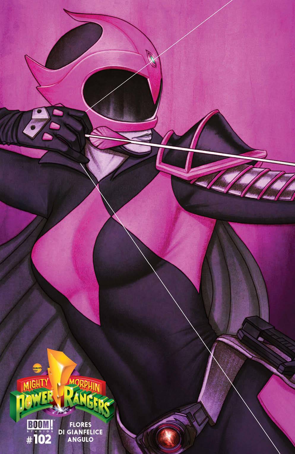 MIGHTY MORPHIN POWER RANGERS #102 CVR B FRISON 